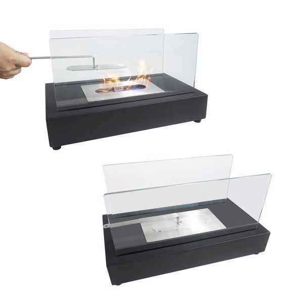 Portable Tabletop Fire Pits, Tabletop Smokeless Bio Ethanol Fireplace