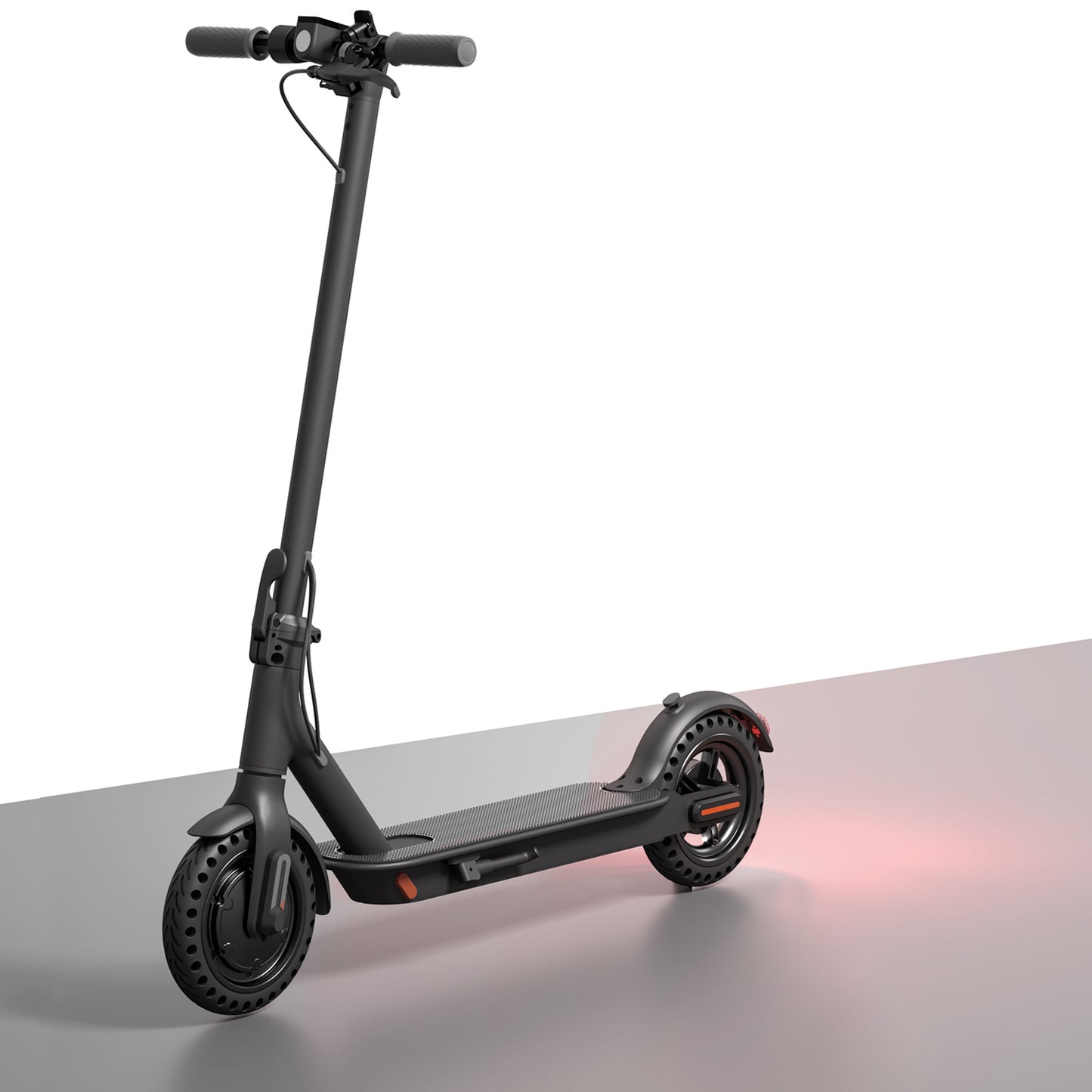 WHOSU J03 PRO Electric Scooter 8.5Tires Up to 17/22 Miles Range 350W Motor  19 MPH Portable Folding Commuting Electric Scooter Adults with Double Braking System and App